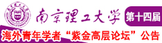 逼被大黑吊操南京理工大学第十四届海外青年学者紫金论坛诚邀海内外英才！